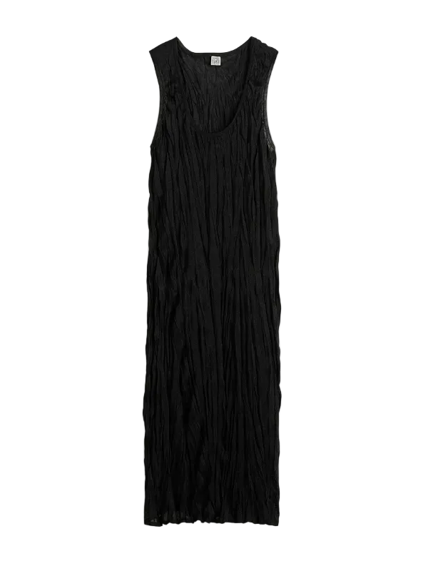 toteme spaghetti strap dress Crinkled Tank in Black Viking Women's Attire, Medieval Dresses for Homecoming SIZE:10.5 Beach Flip Flop —