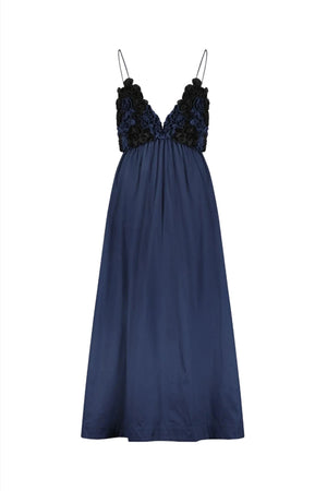 Annika Dress in Blue