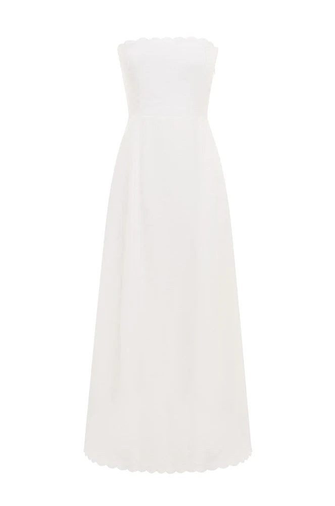 Zayla Dress in Ivory