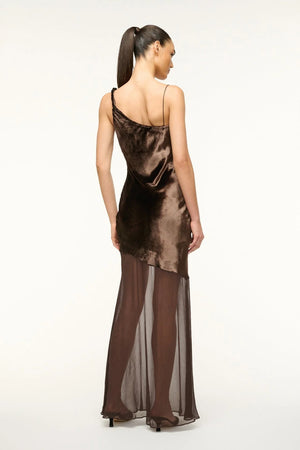 Beaton Dress in Dark Chocolate