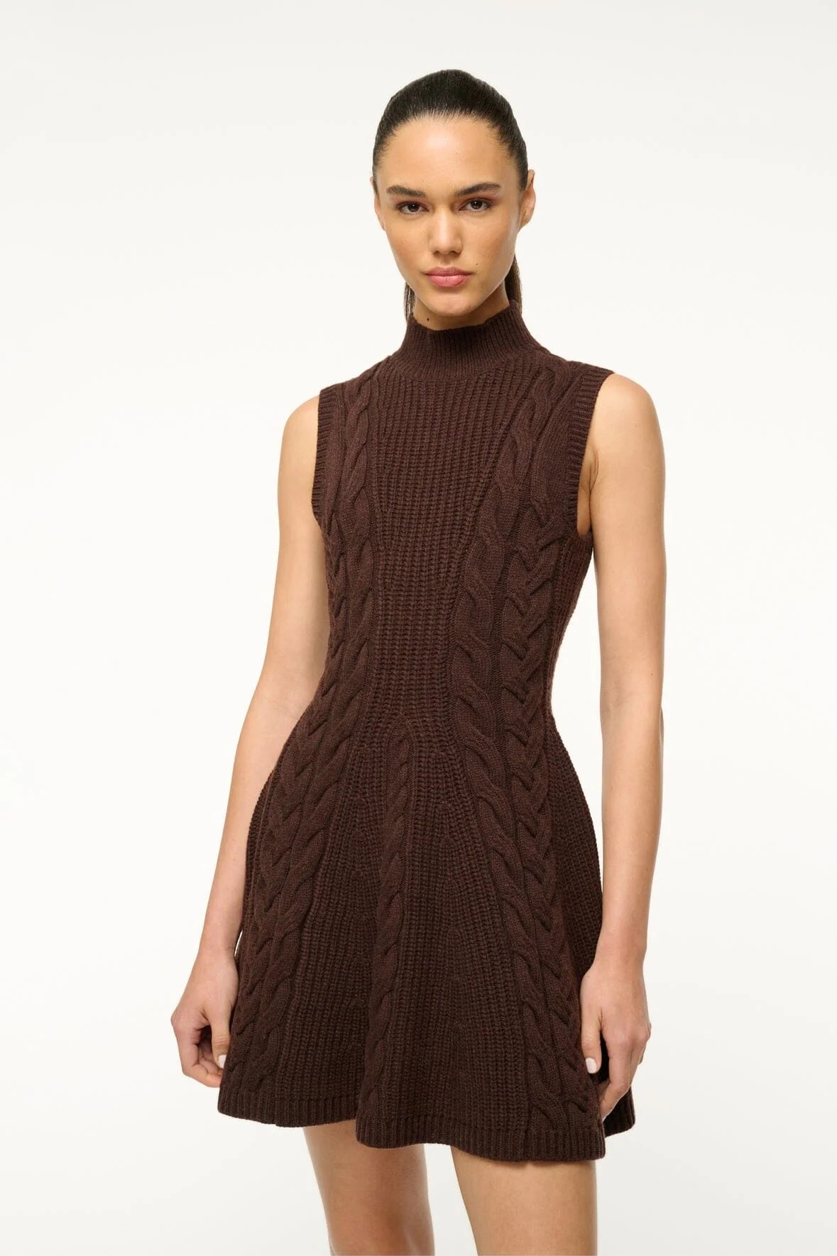 Charade Dress in Dark Chocolate