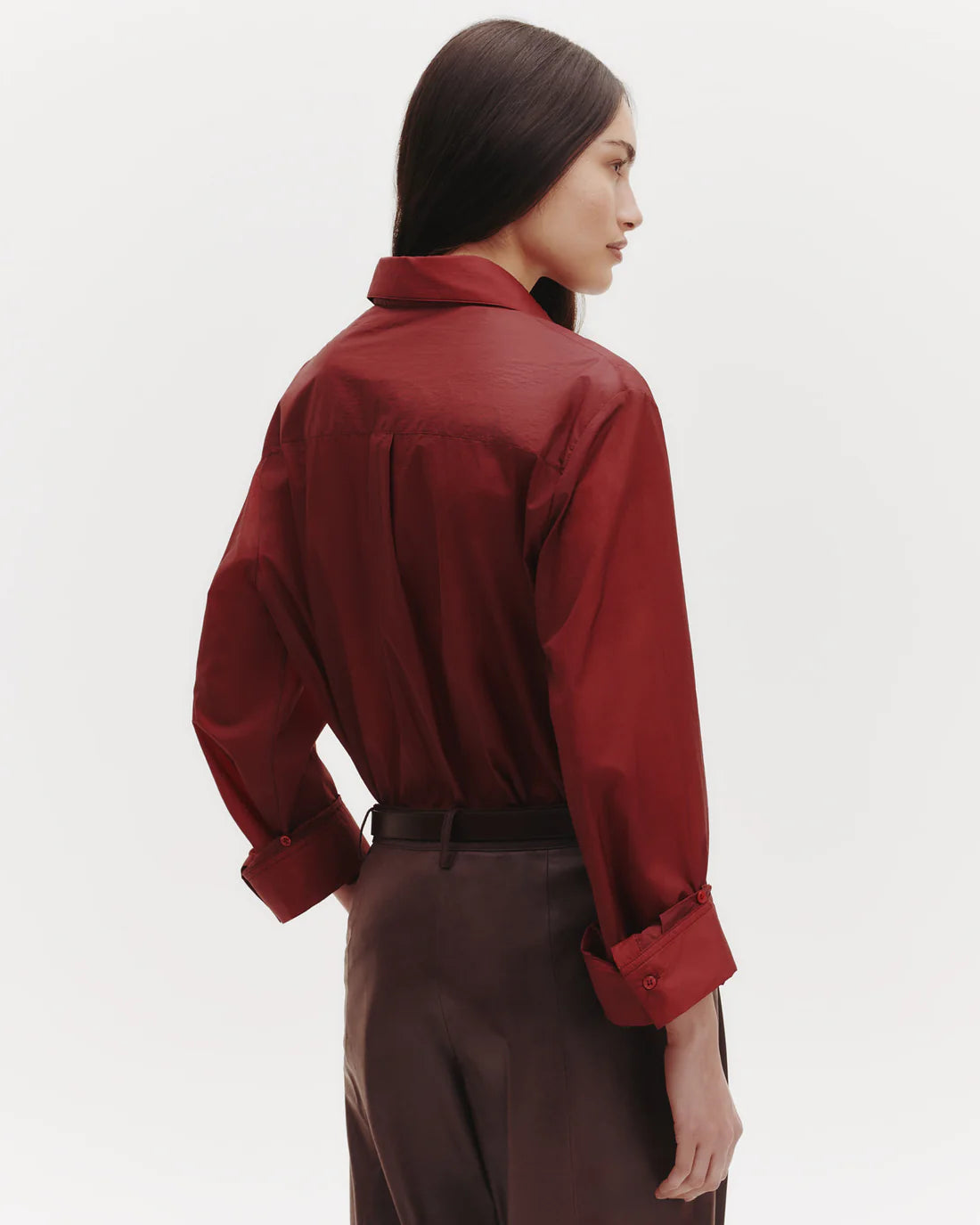 Next Morning Shirt in Burgundy