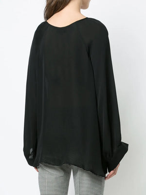 Acadia Blouse in Black