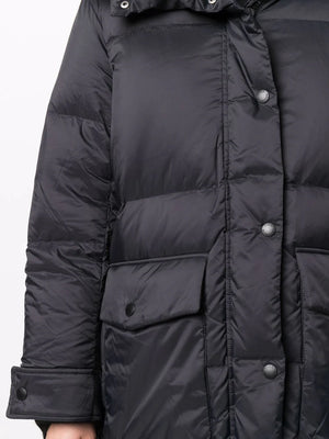 Doudoune 83cm Coat in Noir