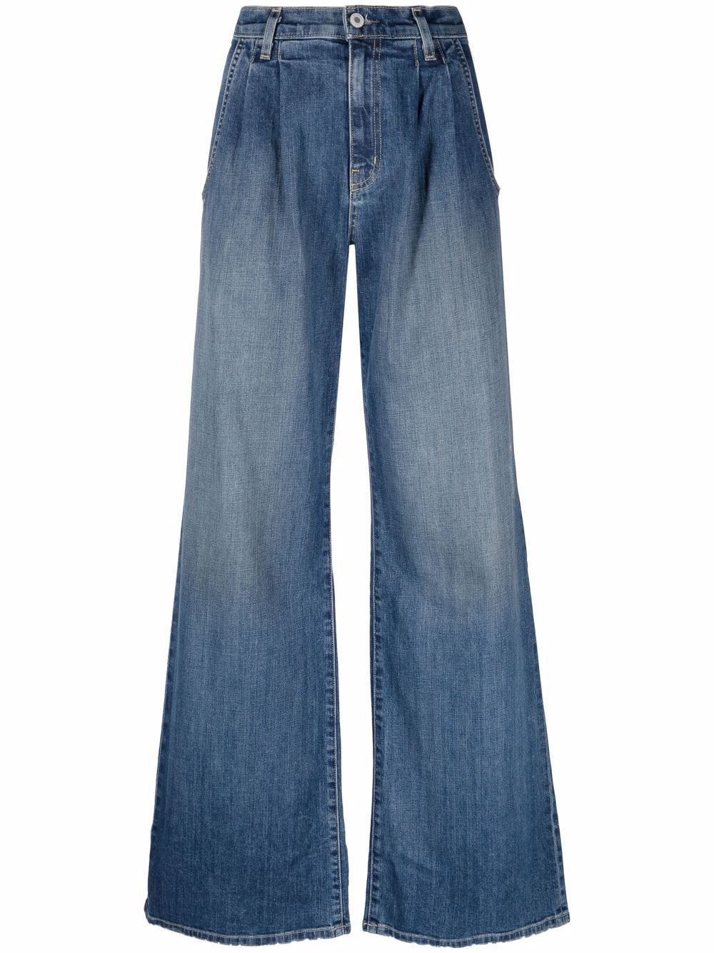 Flora Trouser Jean in Classic Wash