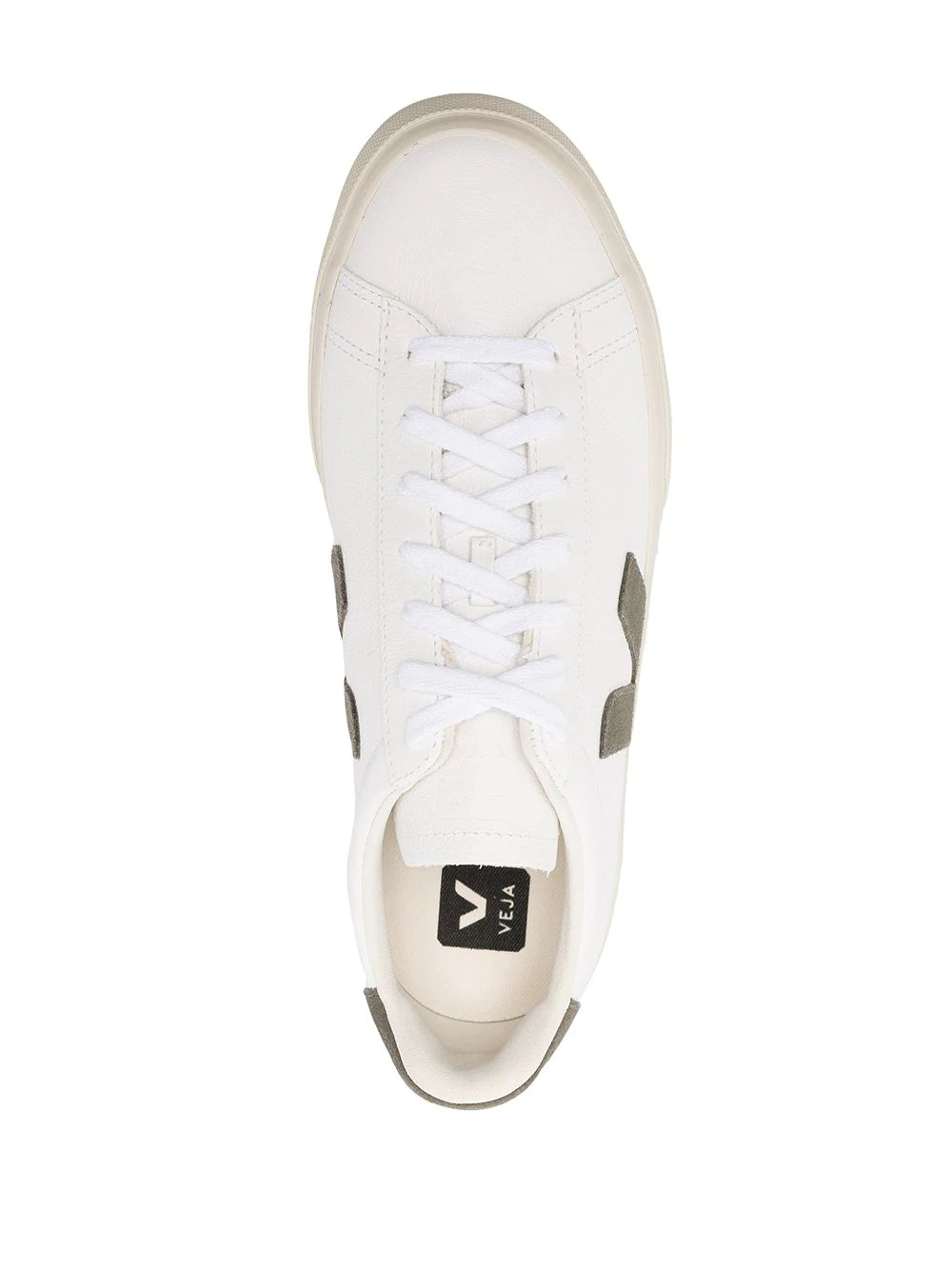 Campo Leather in Extra White/Khaki