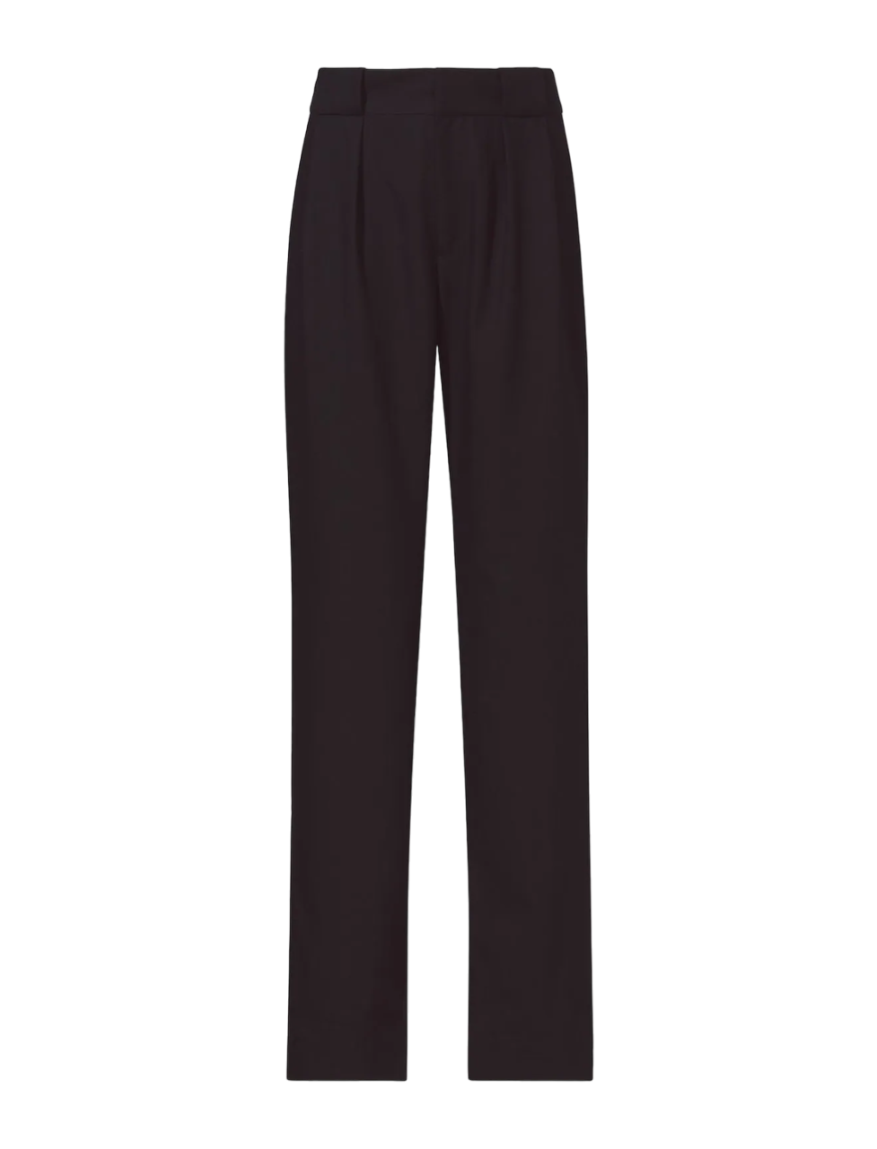 Drapey Suiting Trousers in Black