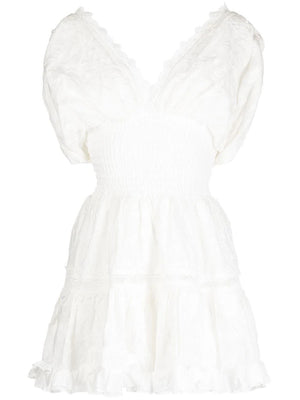 Palomas Mini Dress in White