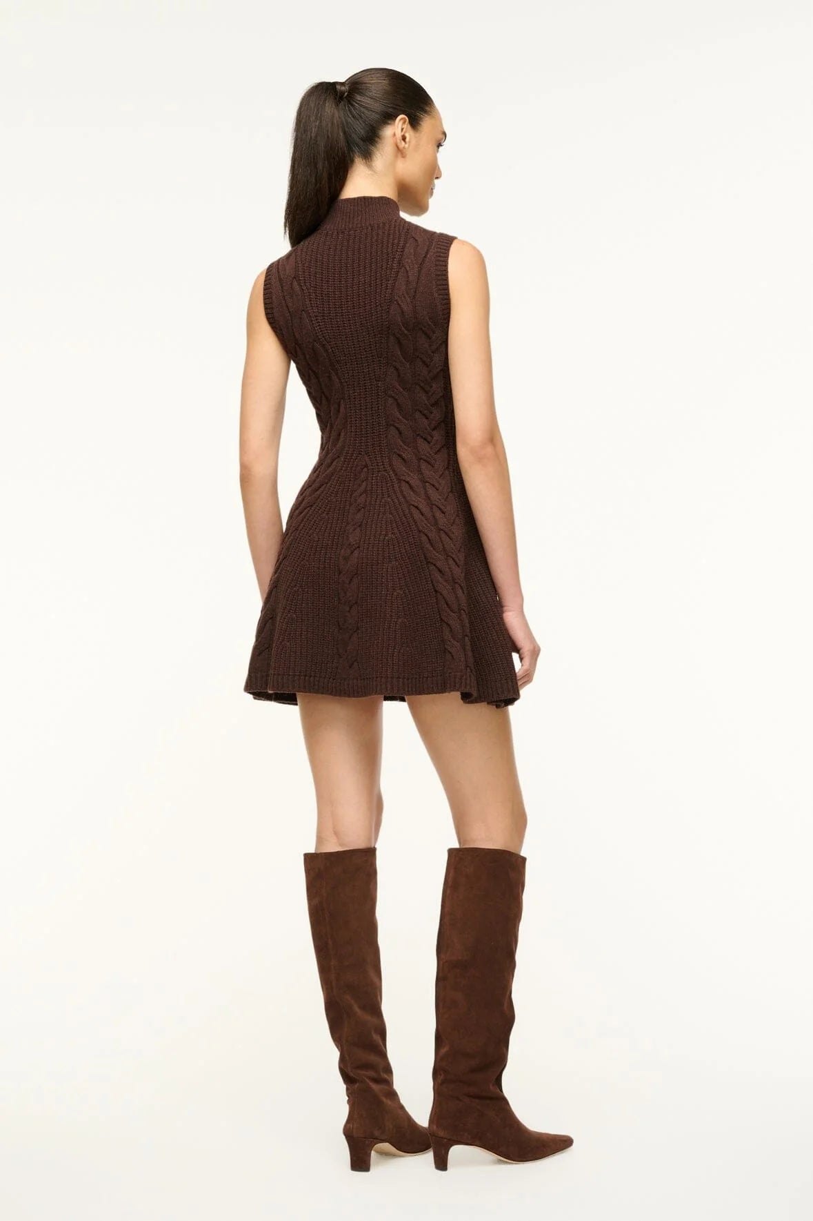 Charade Dress in Dark Chocolate