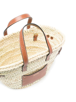 Mini Cadix Raffia Basket Bag
