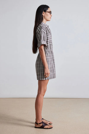 Palmera Mini Dress in Kesh Stripe
