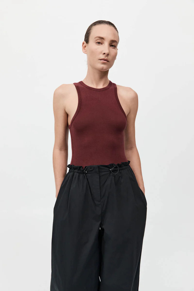 Jersey Tank in Currant