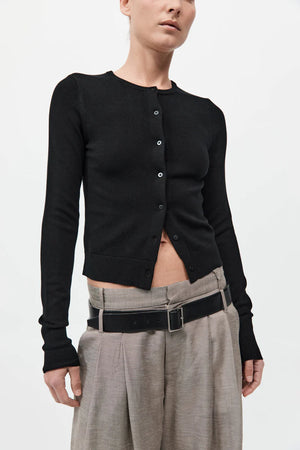 Classic Cardigan in Black