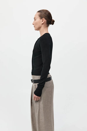 Classic Cardigan in Black