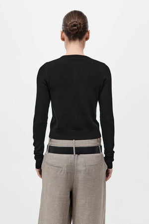 Classic Cardigan in Black