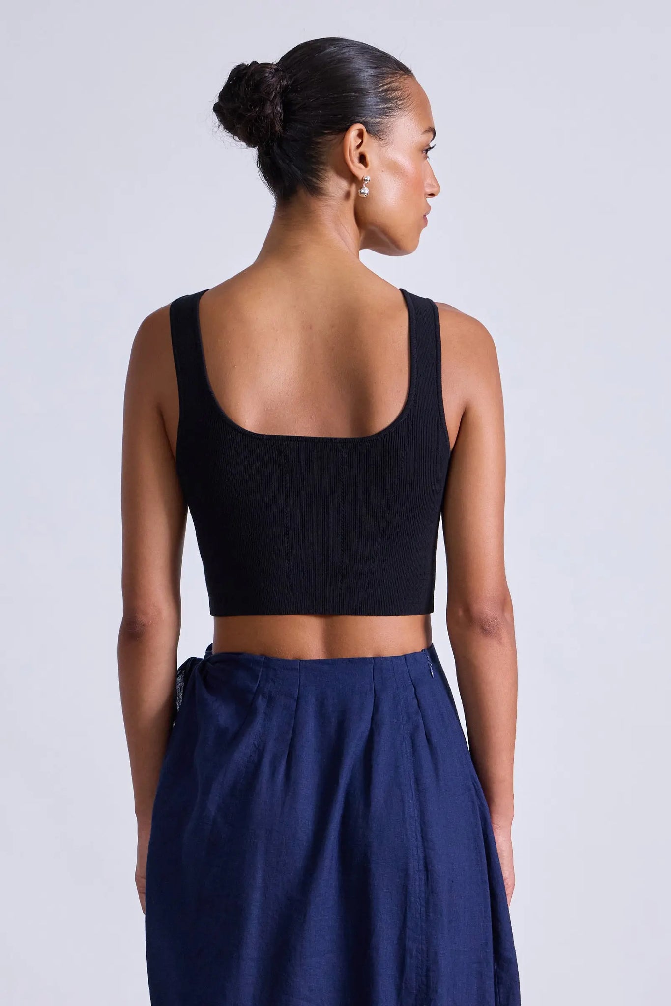 Ilia Crop Top in Black