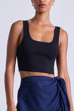 Ilia Crop Top in Black