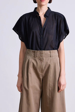 Cropped Cybil Trouser in Oak