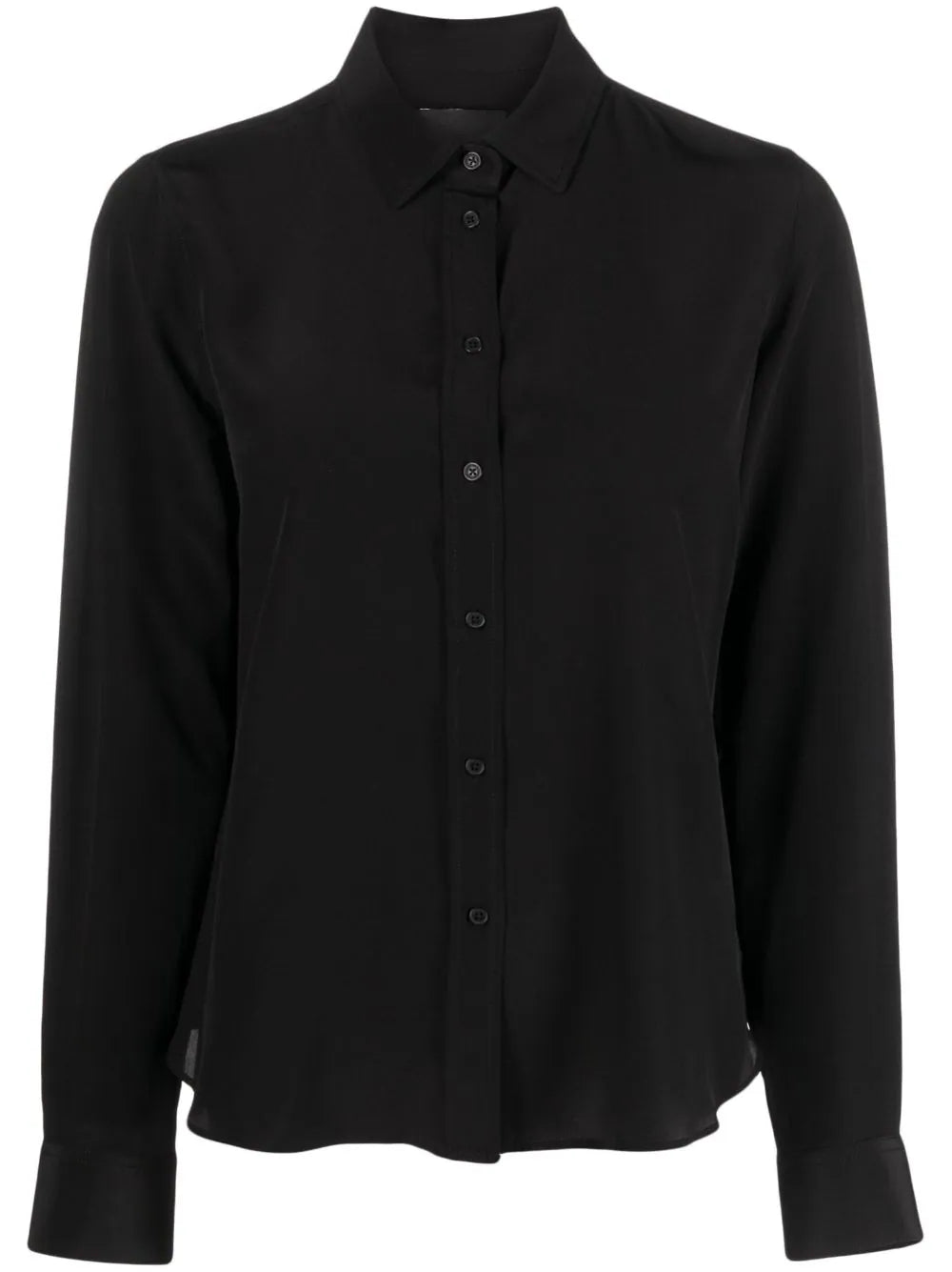 Gaia Slim Shirt in Black
