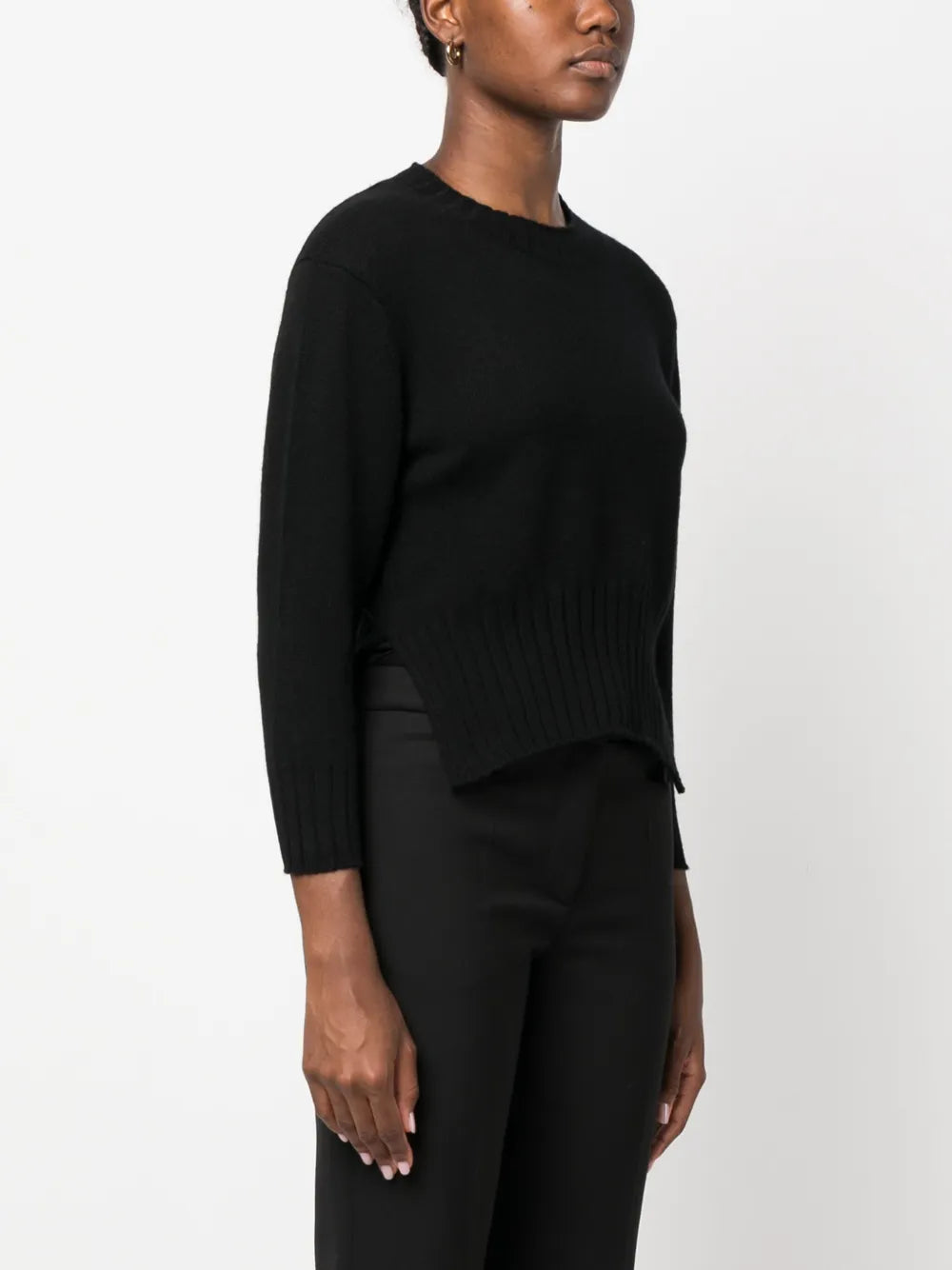 Mora LDS Cashmere Sweater in Black