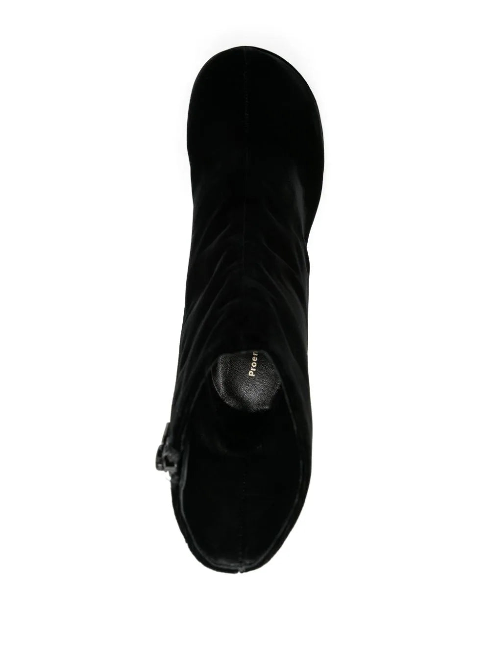 Forma Platform Boots in Black Velvet