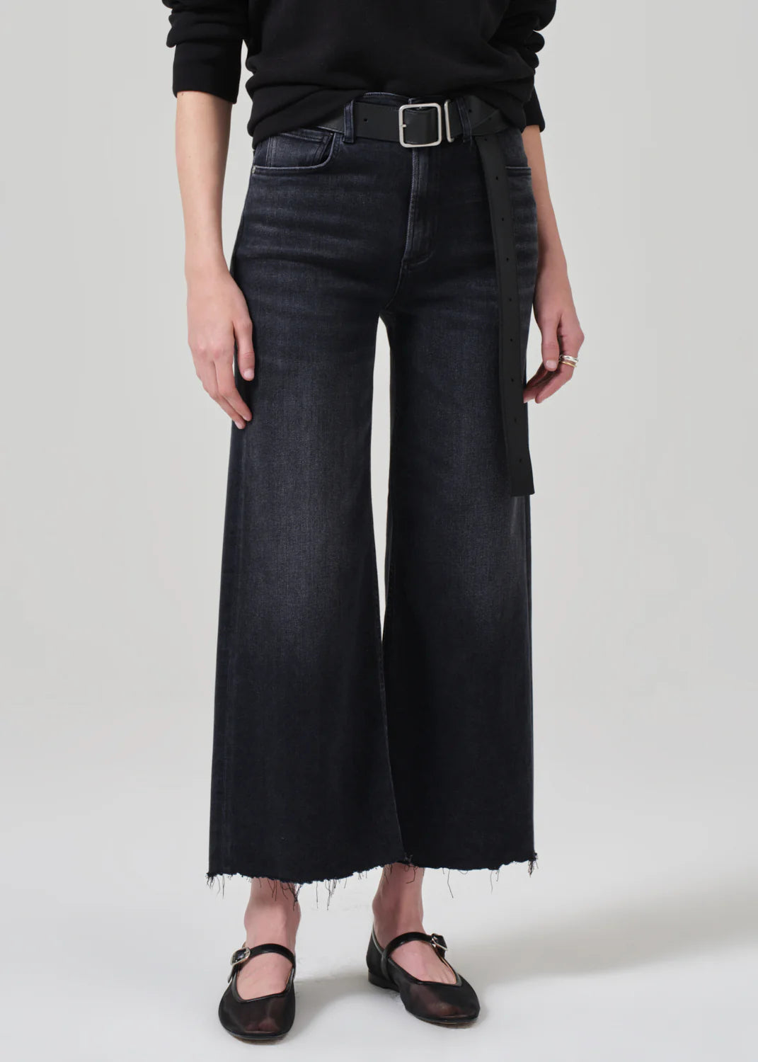 Lyra Wide Leg Crop In Medallion