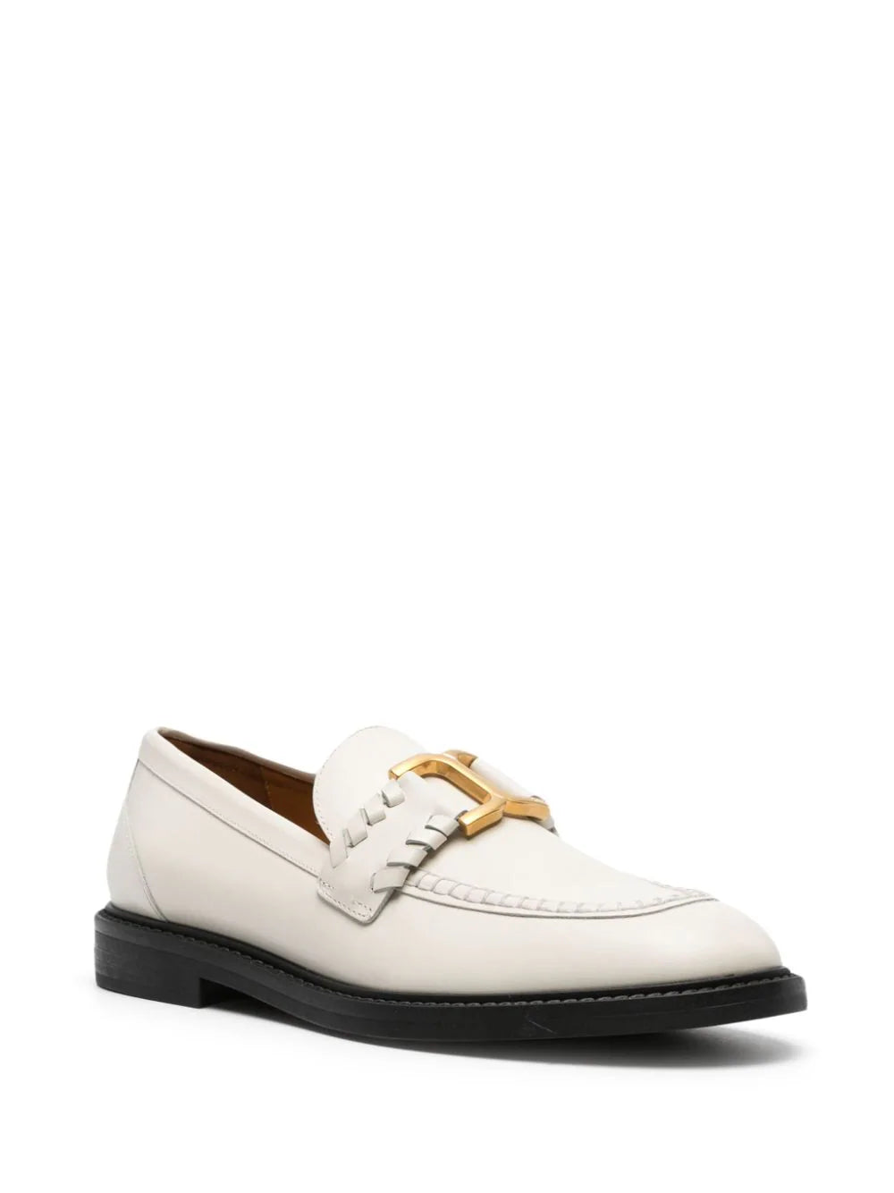 Marcie Loafer in Eggshell
