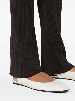 Cornelie Knit Pant in Dark Brown
