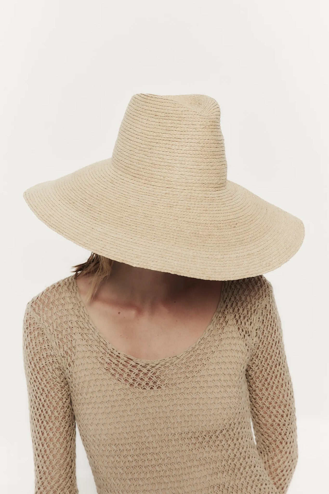 Tinsely Straw Hat in Natural