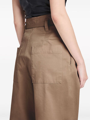 Raver Pant in Soft Cotton Twill in Coffee