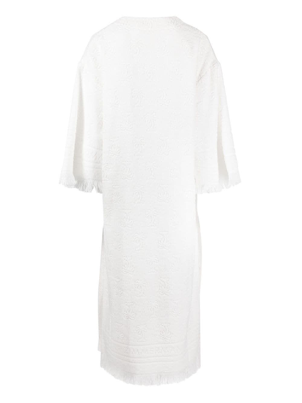 Alight Toweling Midi Dress in Ivory