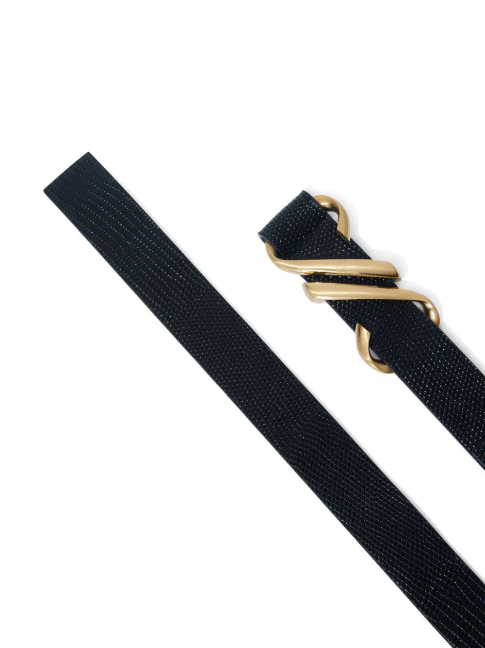 Monogram Belt in Black