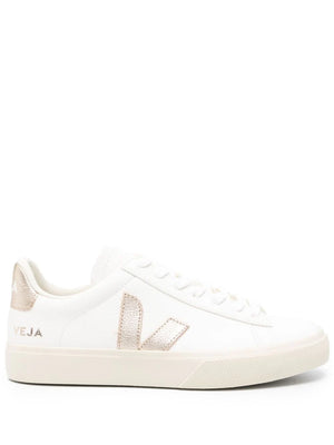 Campo ChromeFree Leather Sneakers in Extra White/Platine