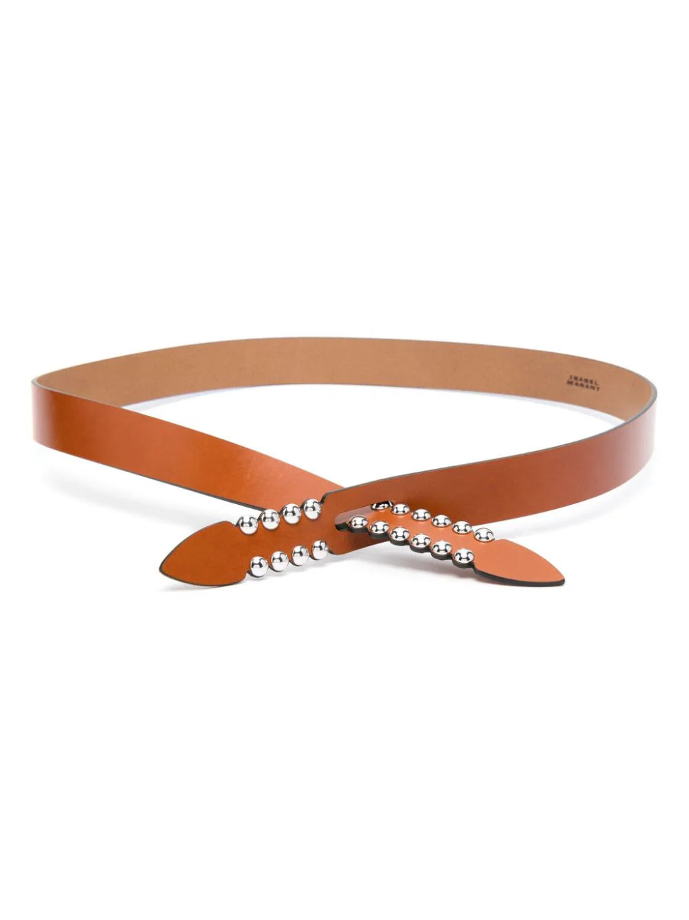 Lecce Belt in Natural/Silver
