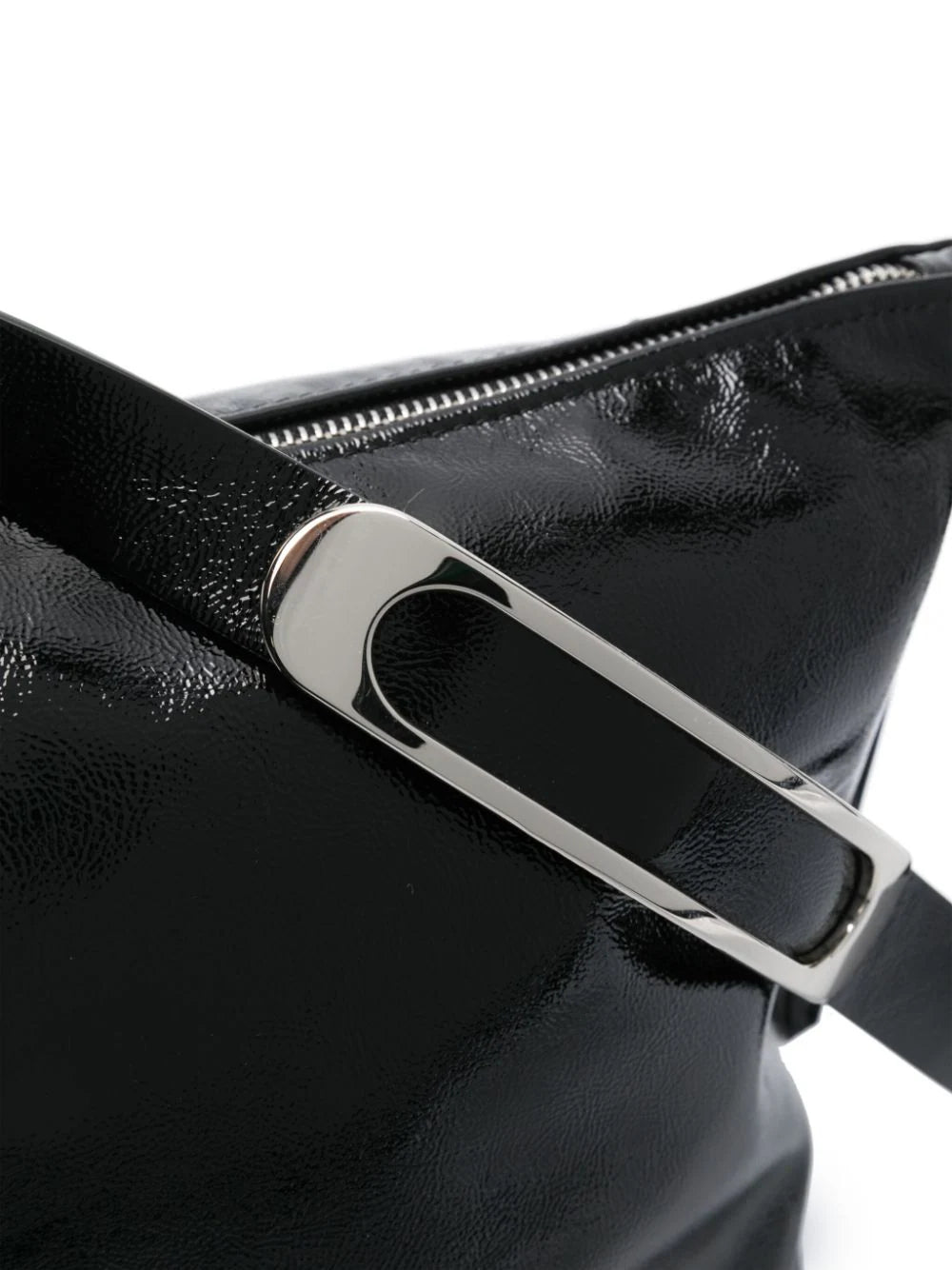 Leyden Bag in Black Patent