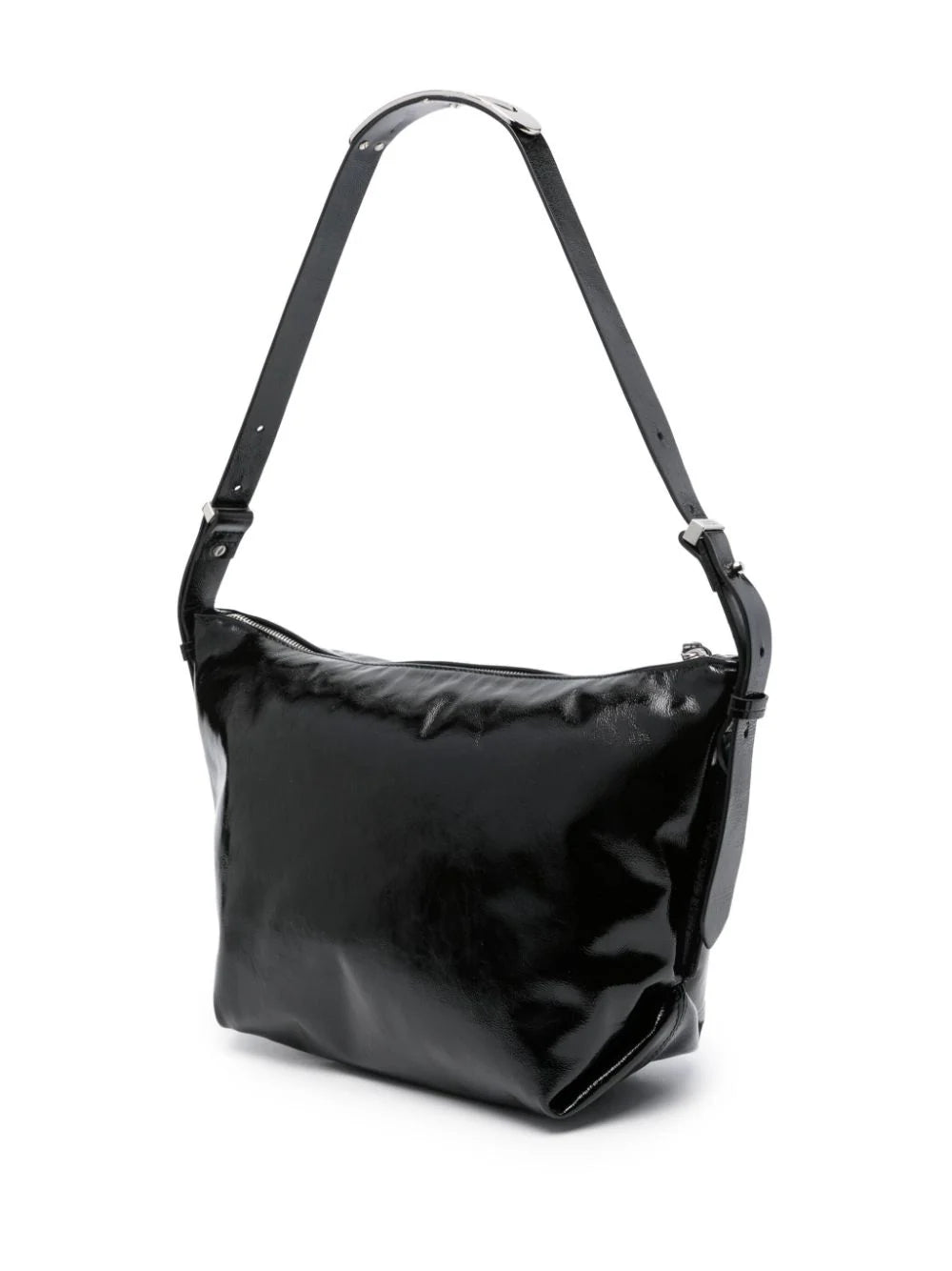 Leyden Bag in Black Patent