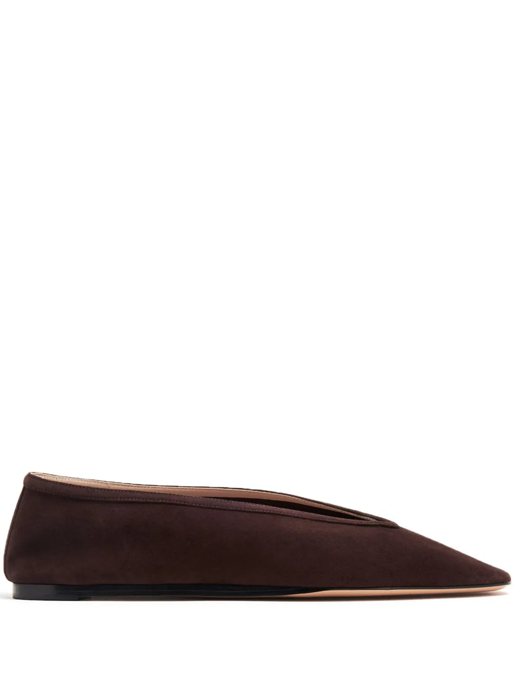 Luna Slipper in Chocolate Suede showcasing its soft suede texture and stylish design.