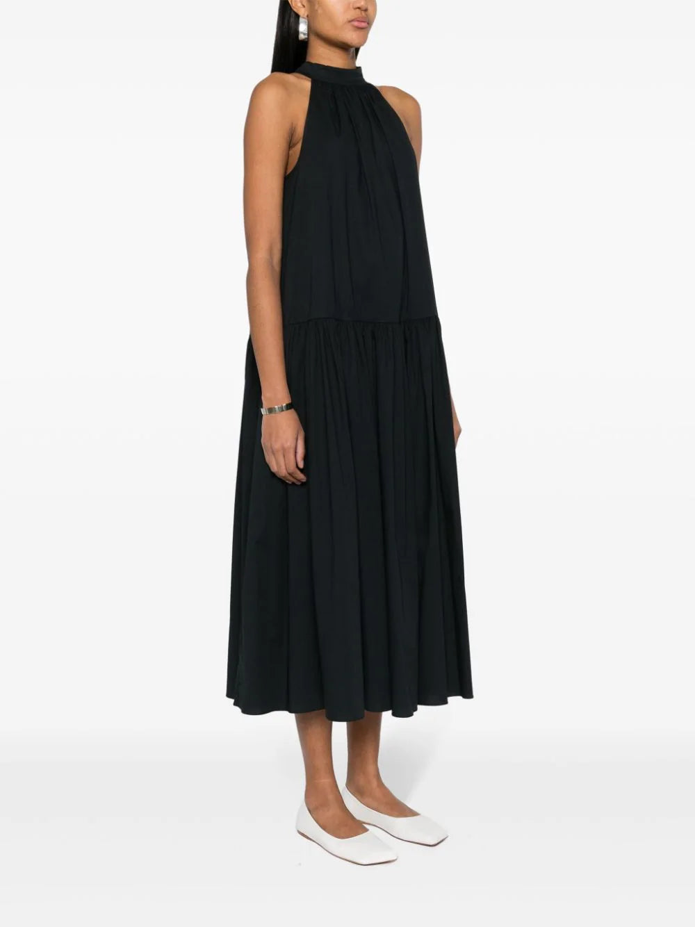 Marlowe Midi  Dress in Black