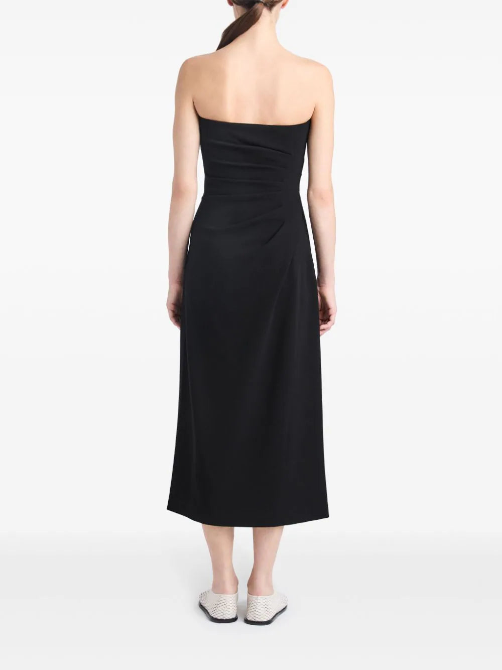 Shira Strapless Dress in Black