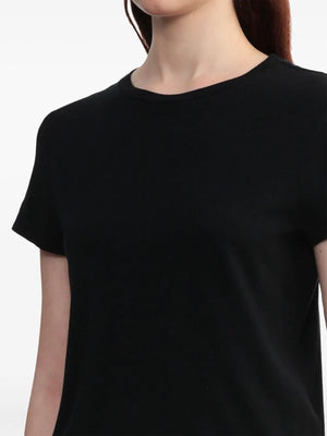 Adine Shrunken Tee in Black