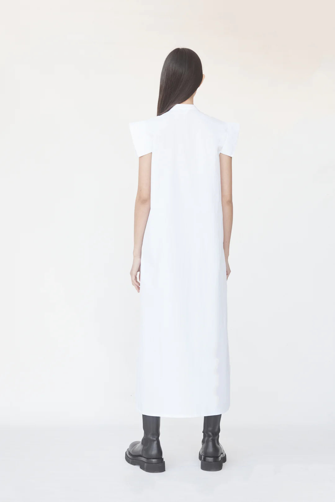 Elouise Dress in White