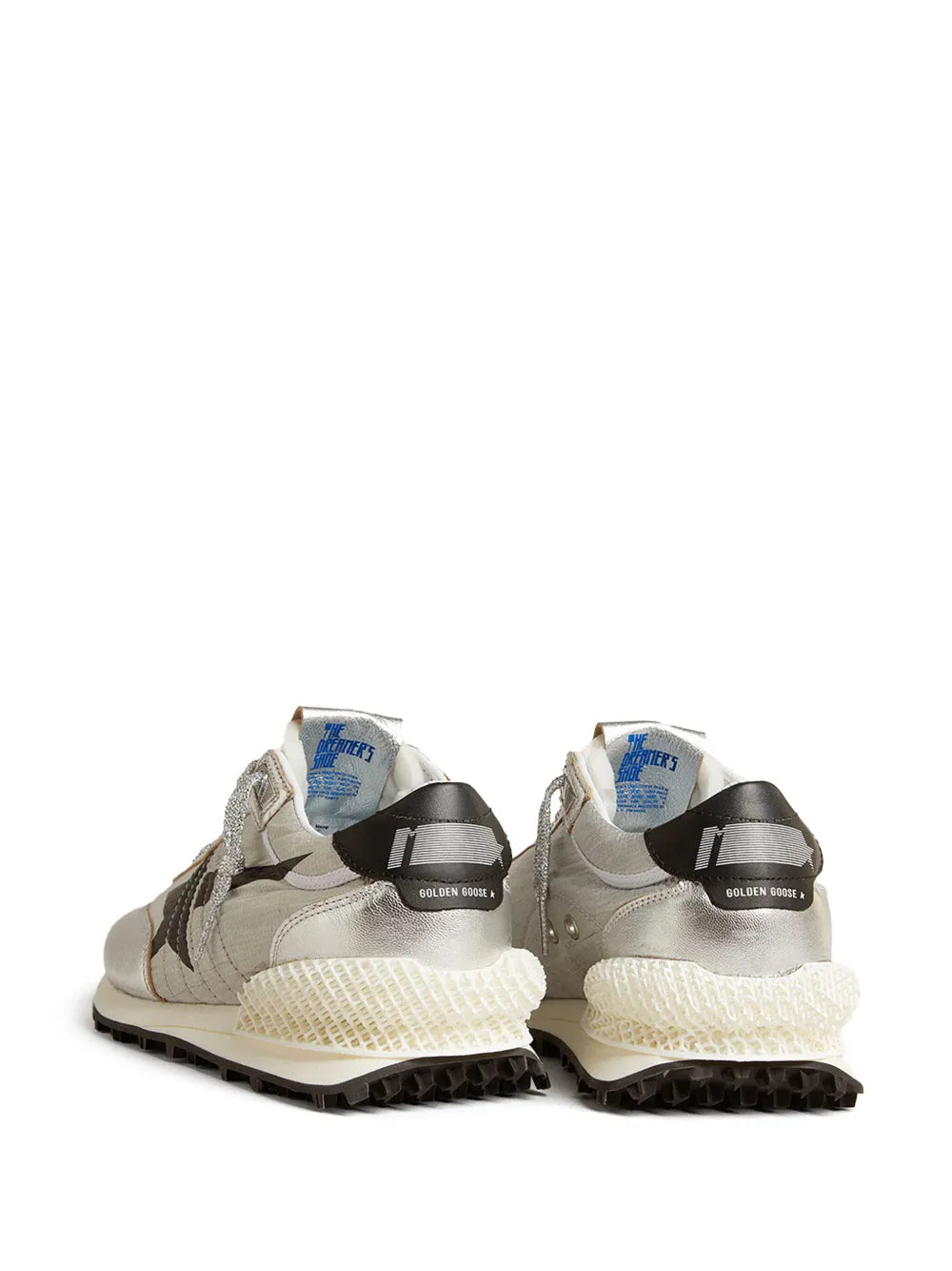 Marathon Sneaker in Silver/Black
