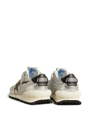 Marathon Sneaker in Silver/Black