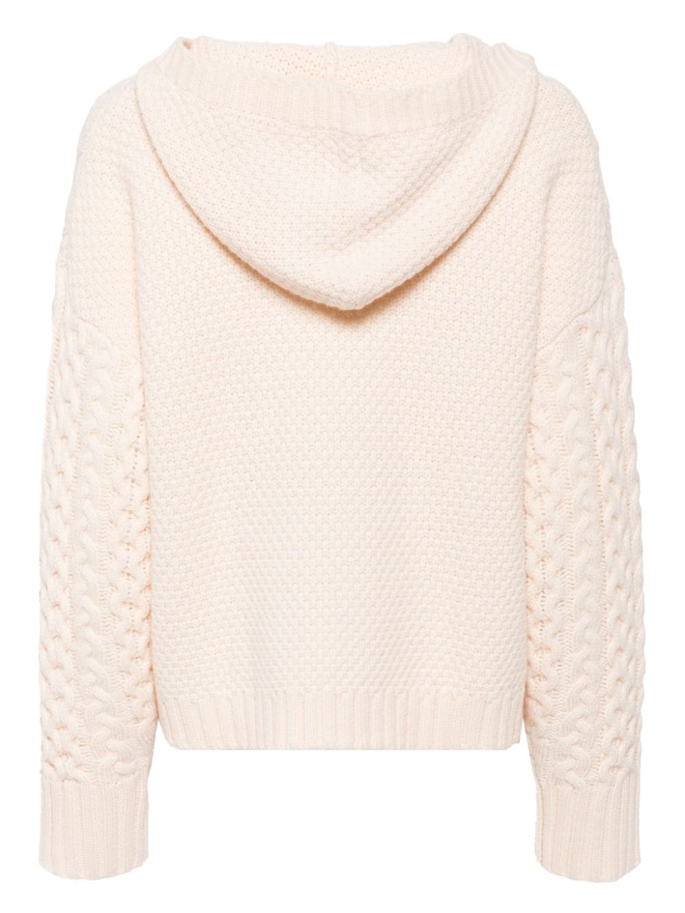 Dakota Zip Sweater in Cream