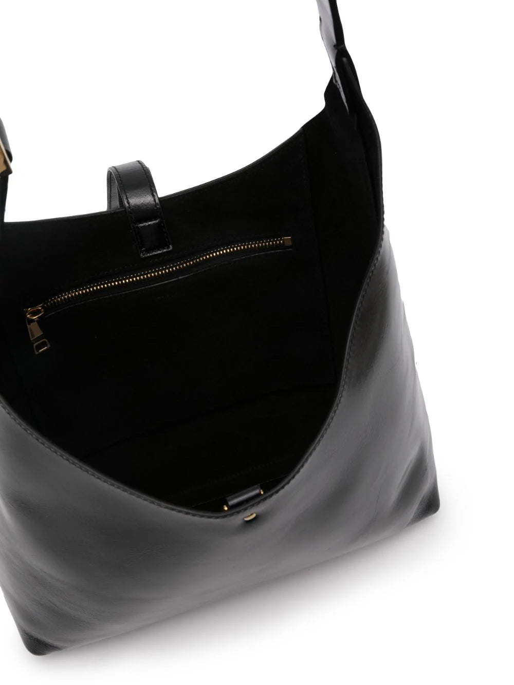 Small Marcie Hobo Bag in Black