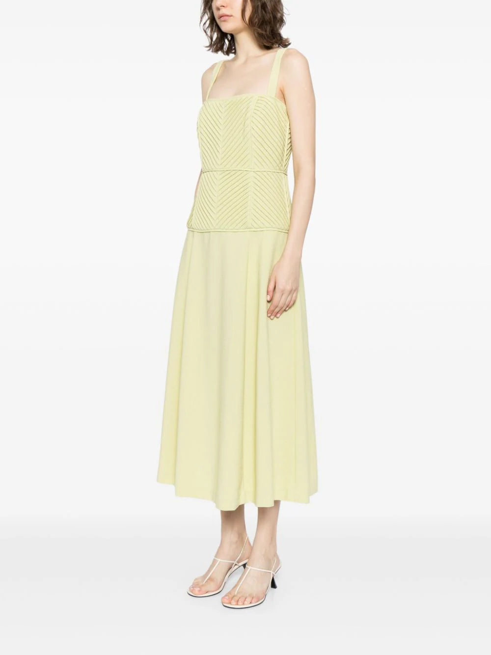 Coralia Dress in Light Green