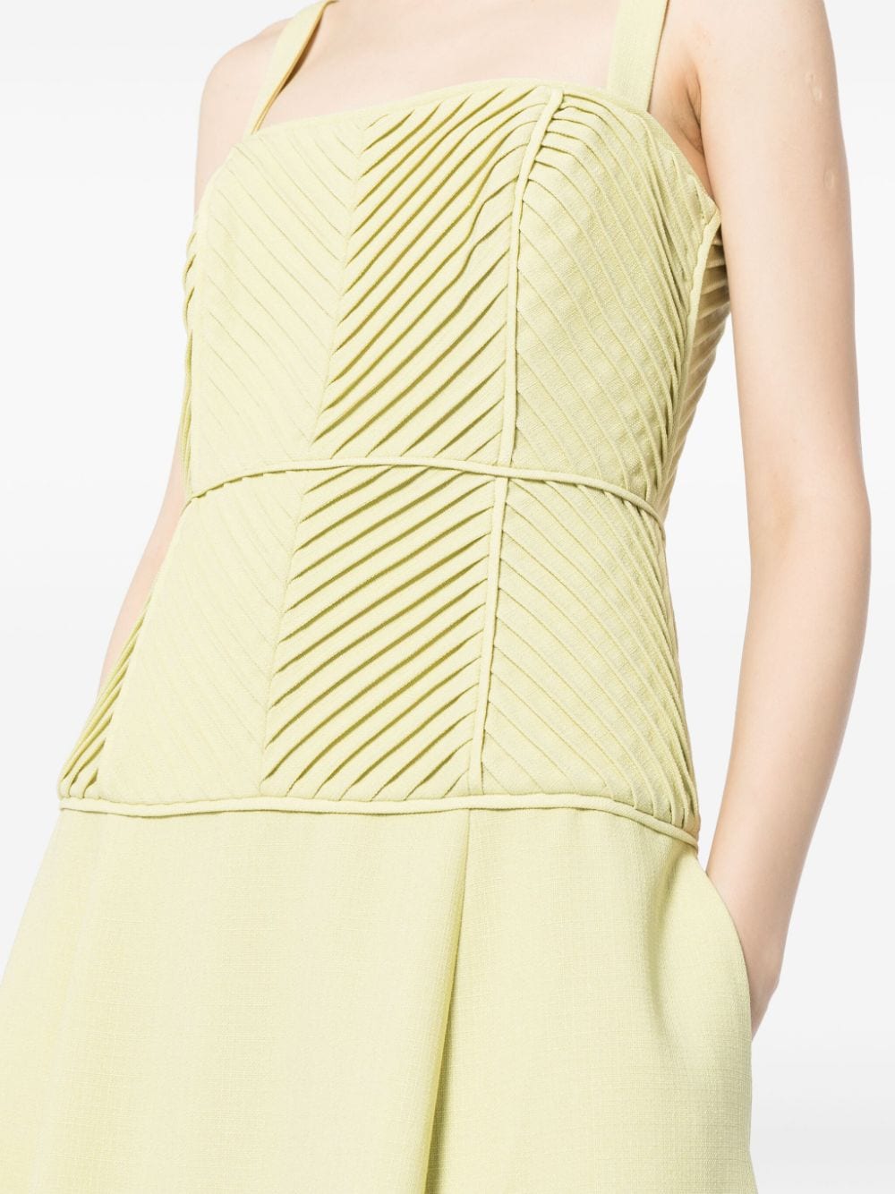 Coralia Dress in Light Green