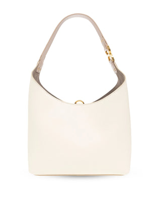 Small Marcie Hobo in Misty Ivory