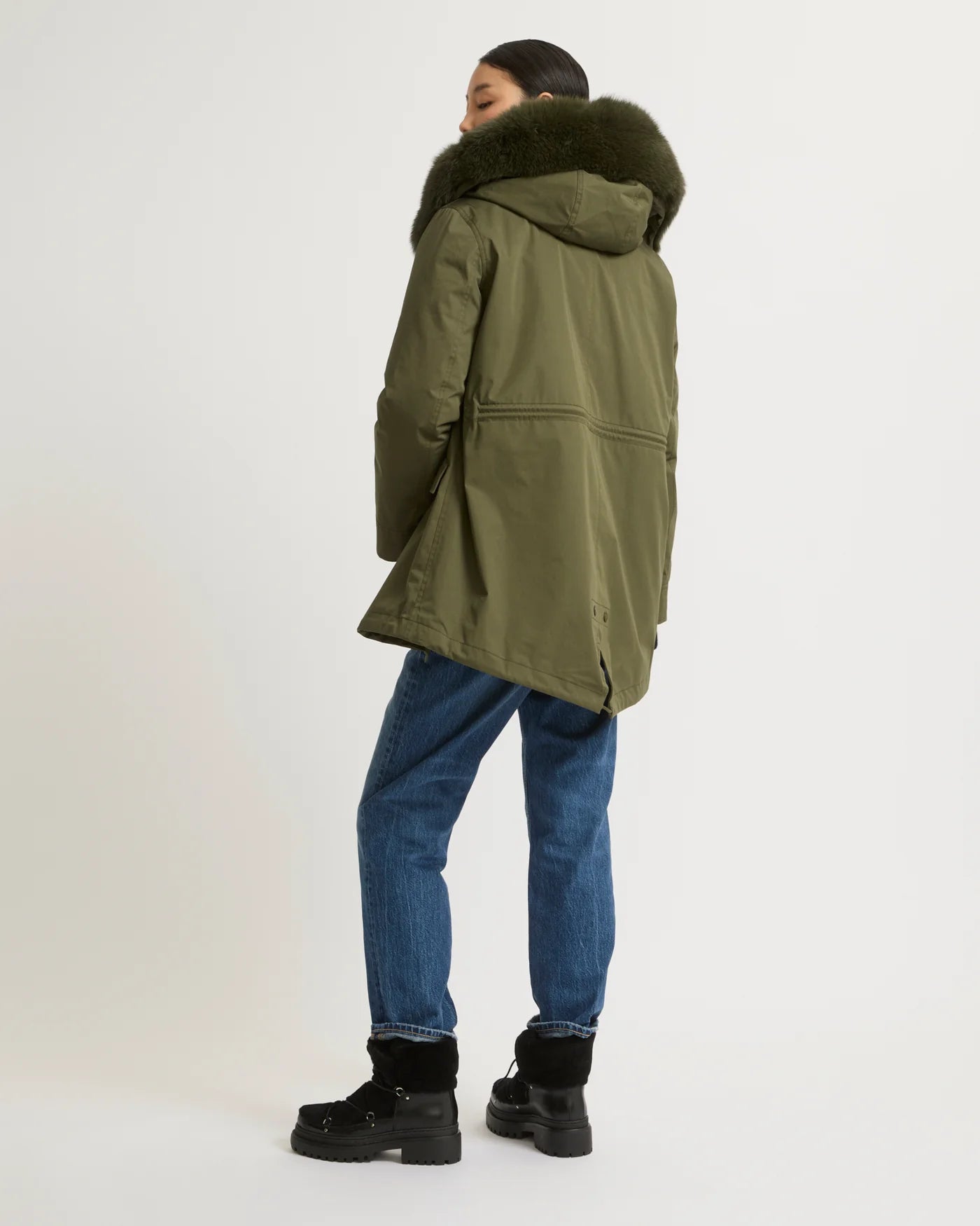 Parka 72cm in Hunter Green