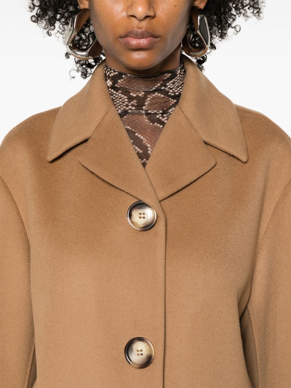 Fiuggi Coat in Camel